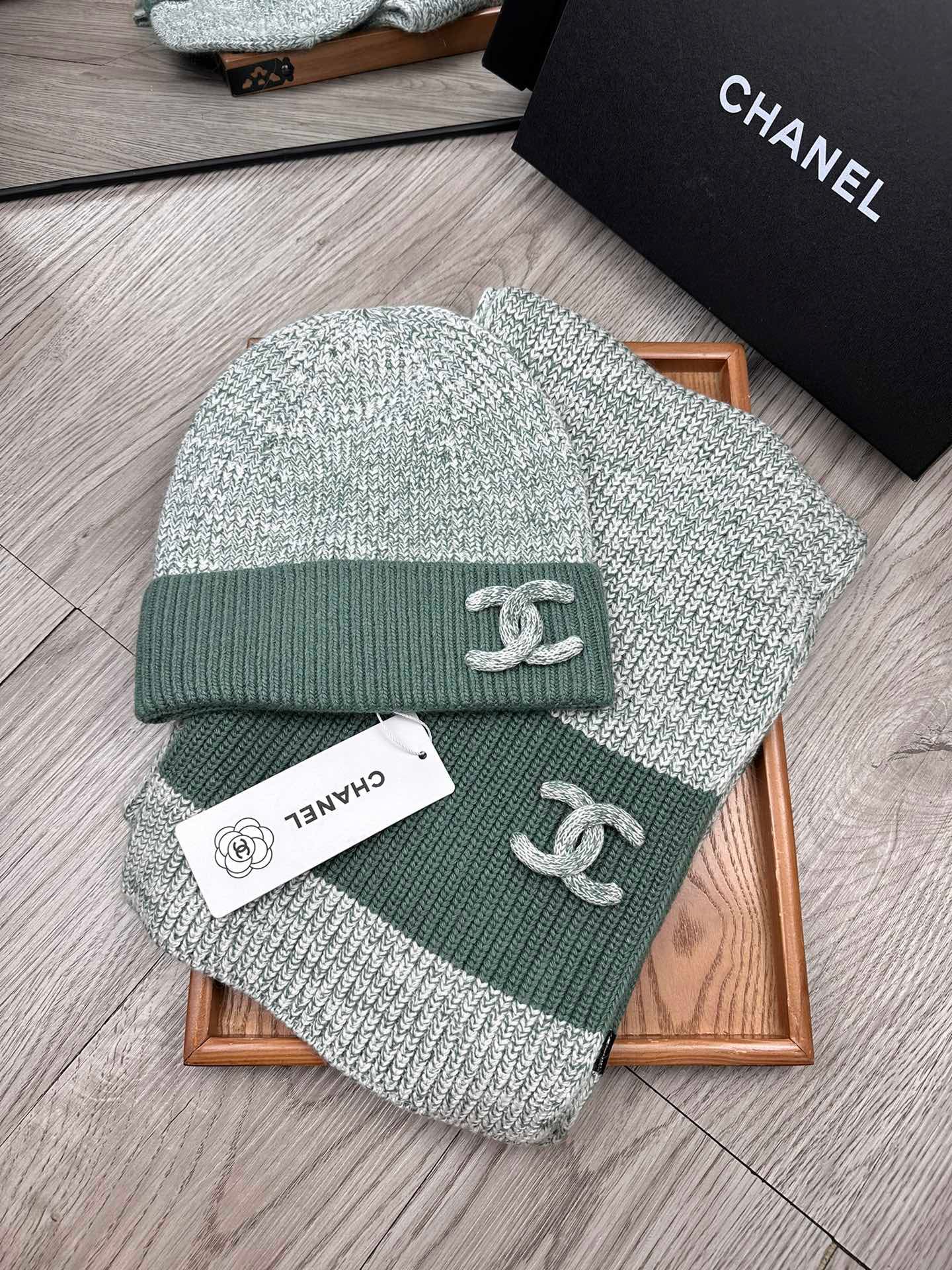 CC Beanie Scarf Set 2pcs (1123329263)