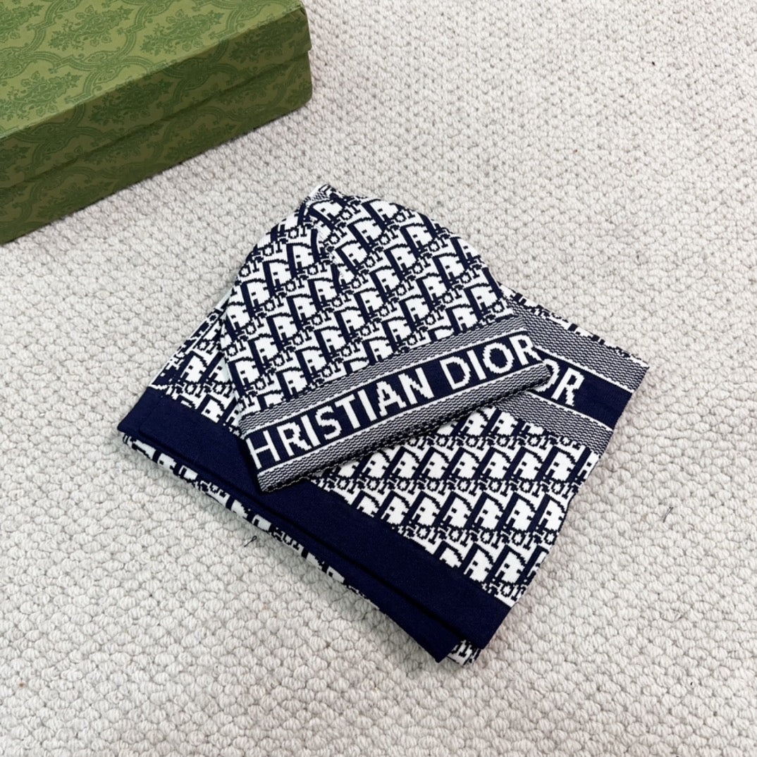 Beanie and Scarf Set