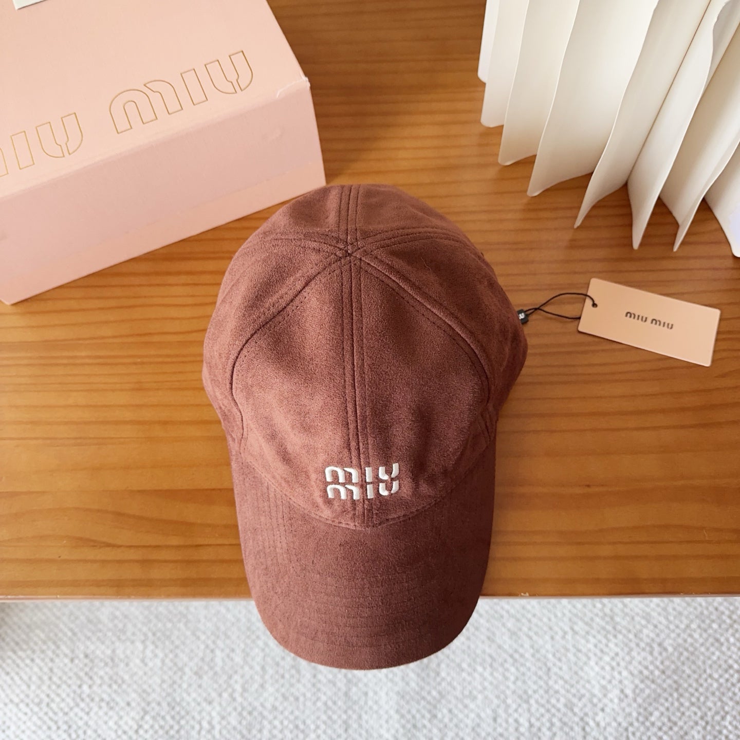 M/M Baseball Cap with Logo Embroidery