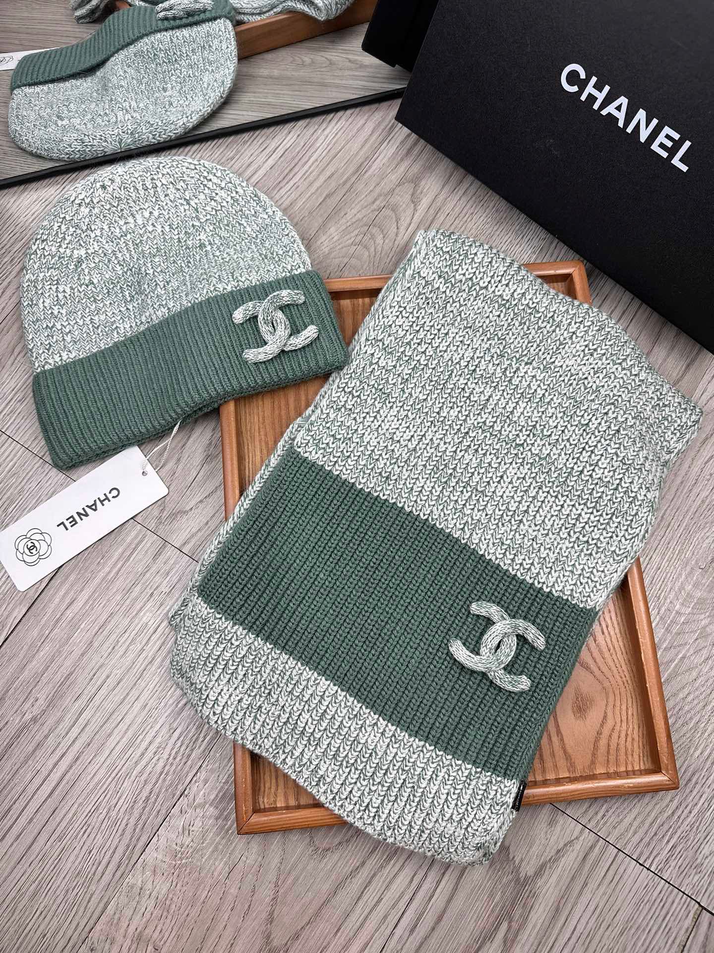 CC Beanie Scarf Set 2pcs (1123329263)