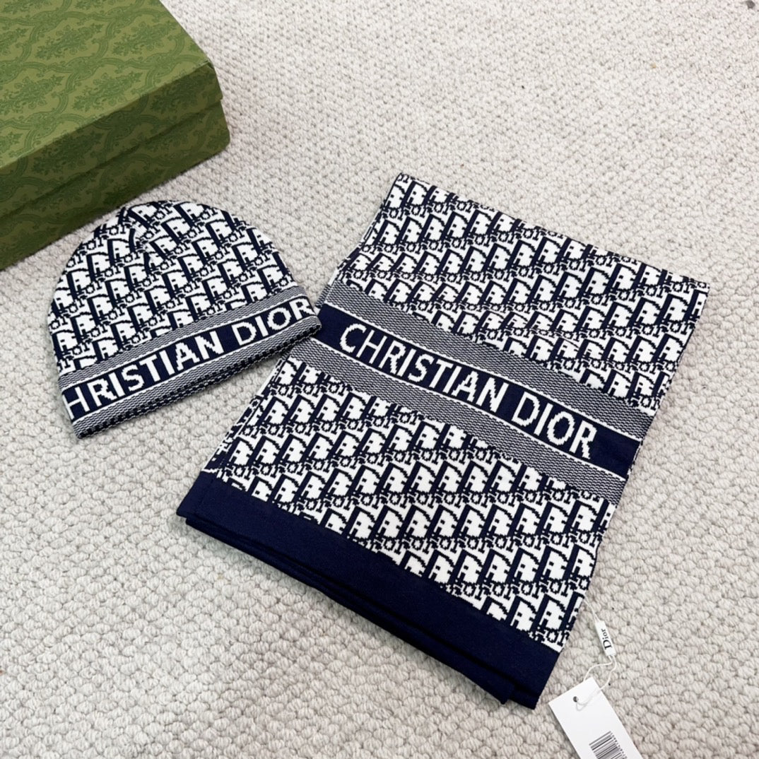 Beanie and Scarf Set