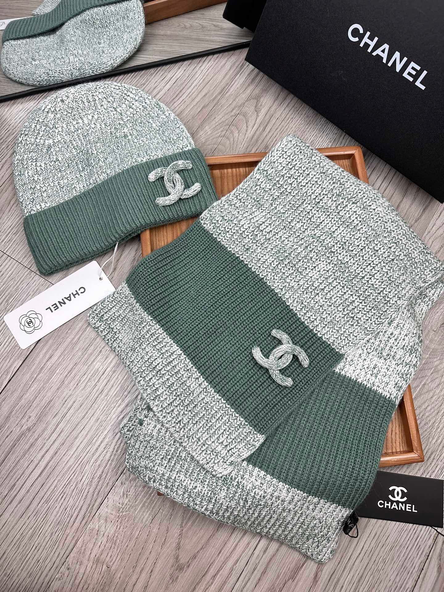 CC Beanie Scarf Set 2pcs (1123329263)