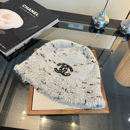 Marled Knit Bucket Hat