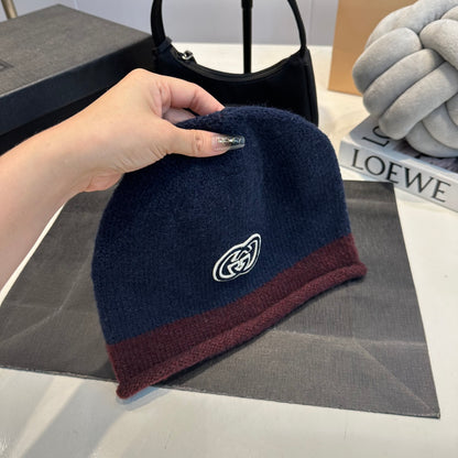 Color-block Knit Beanie G/G