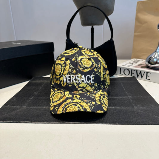 Floral Embroidered Baseball Cap - Contemporary Elegance
