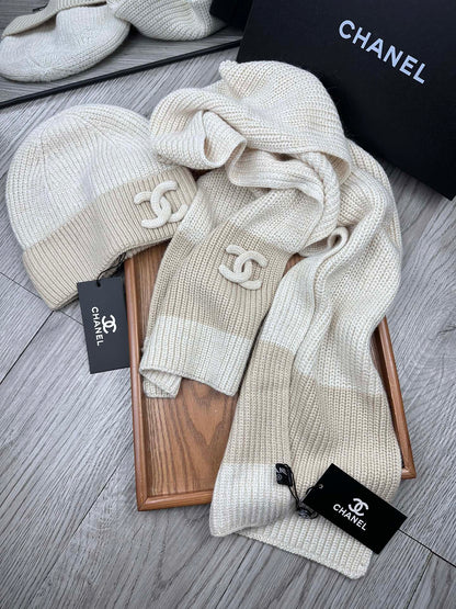 CC Beanie+Scarf Set 2pcs (1123329379)