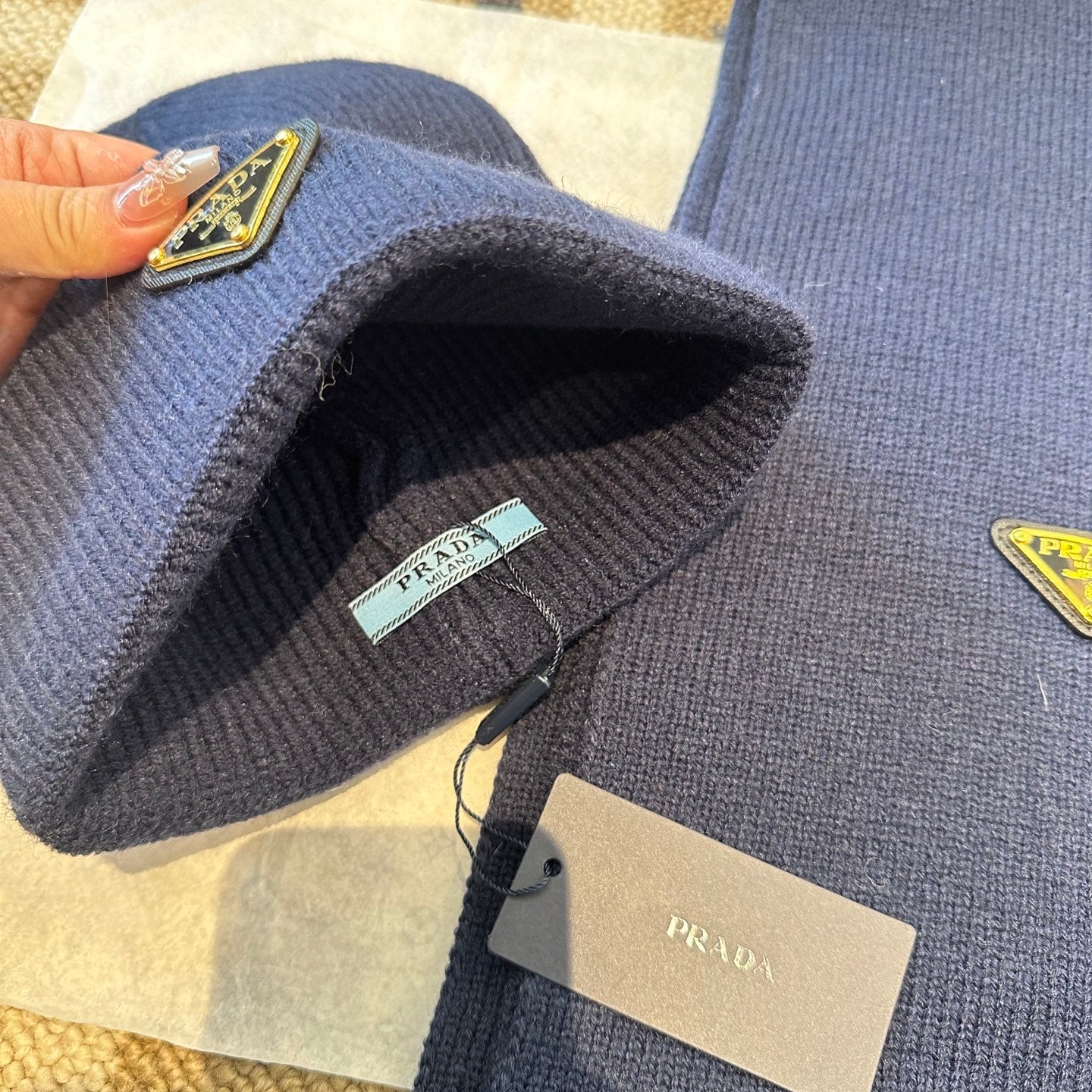 PRD Scarf+Beanie Set