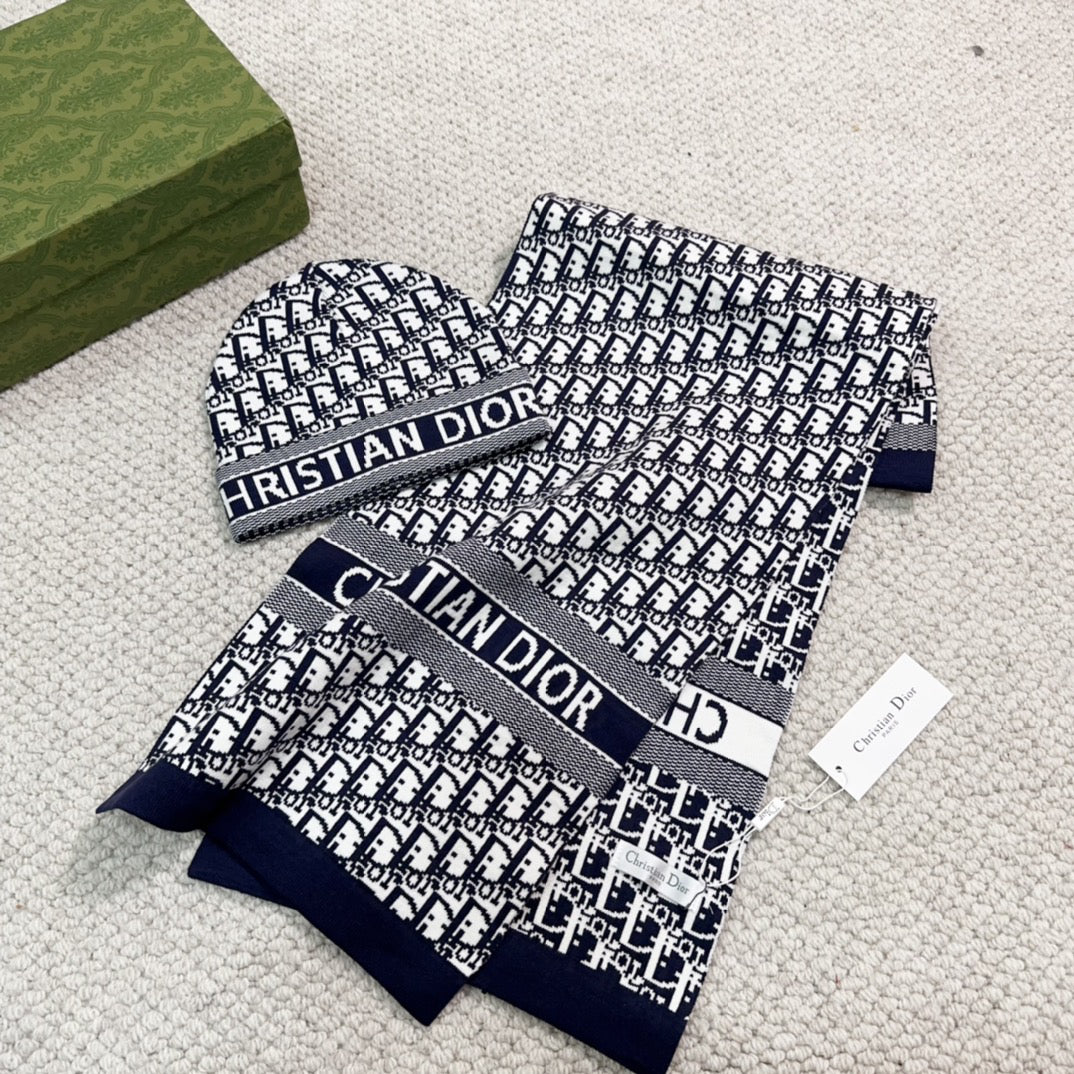 Beanie and Scarf Set