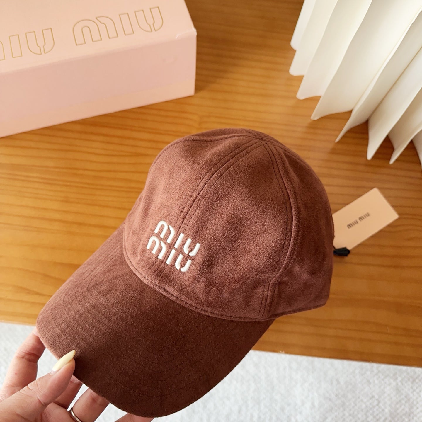 M/M Baseball Cap with Logo Embroidery