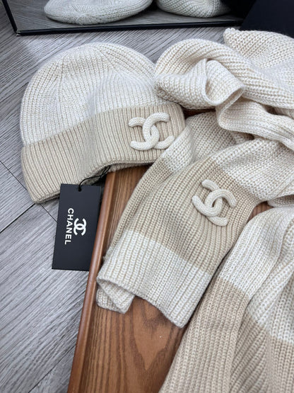 CC Beanie+Scarf Set 2pcs (1123329379)
