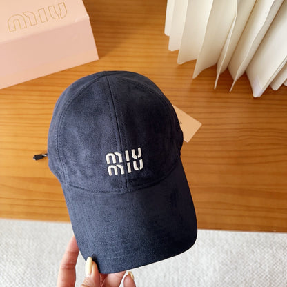 M/M Baseball Cap with Logo Embroidery