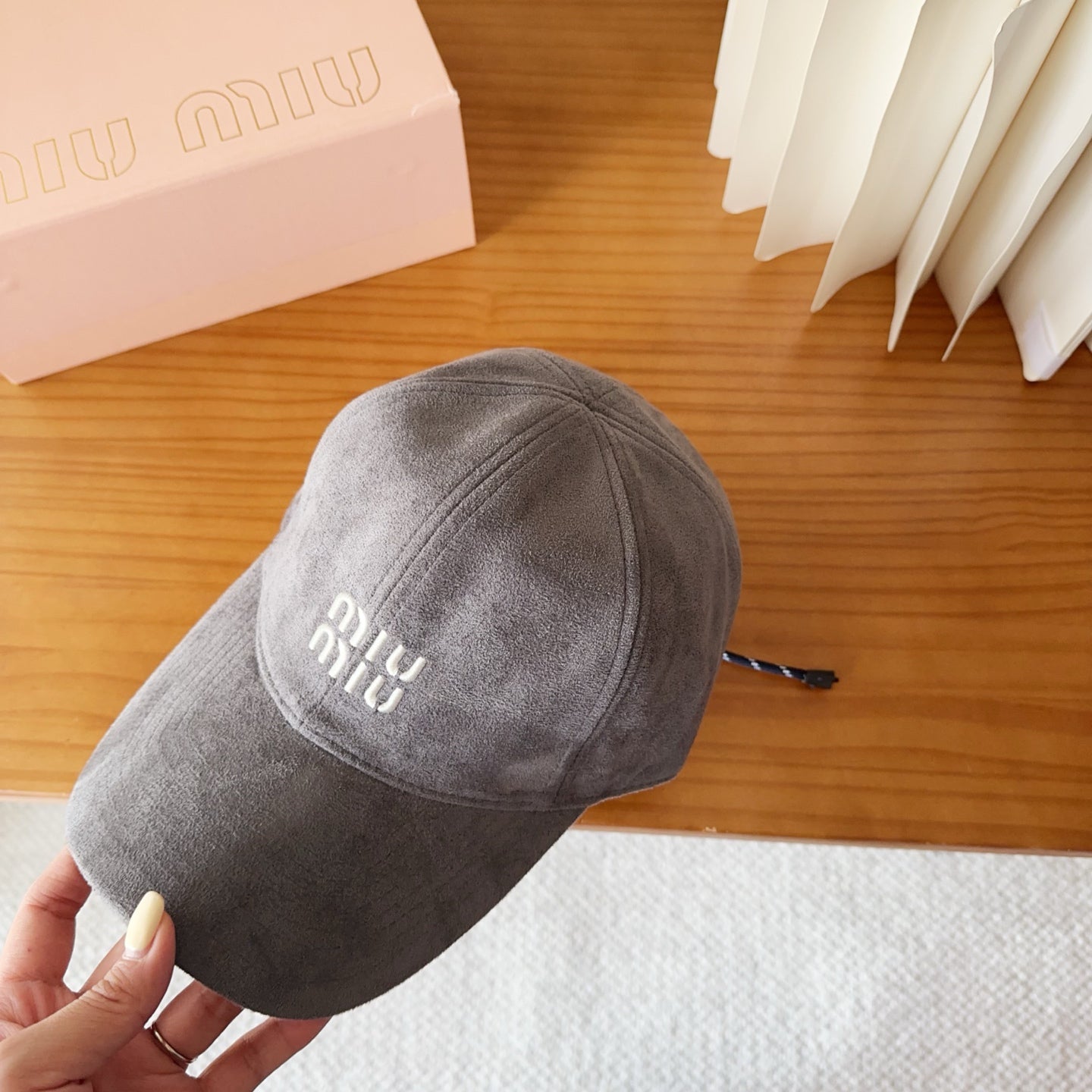 M/M Baseball Cap with Logo Embroidery