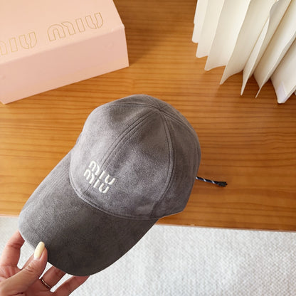 M/M Baseball Cap with Logo Embroidery