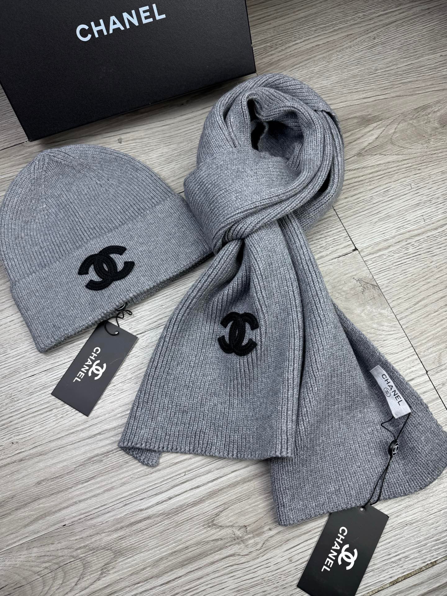 CC Beanie + Scarf Set