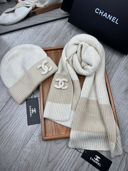 CC Beanie+Scarf Set 2pcs (1123329379)