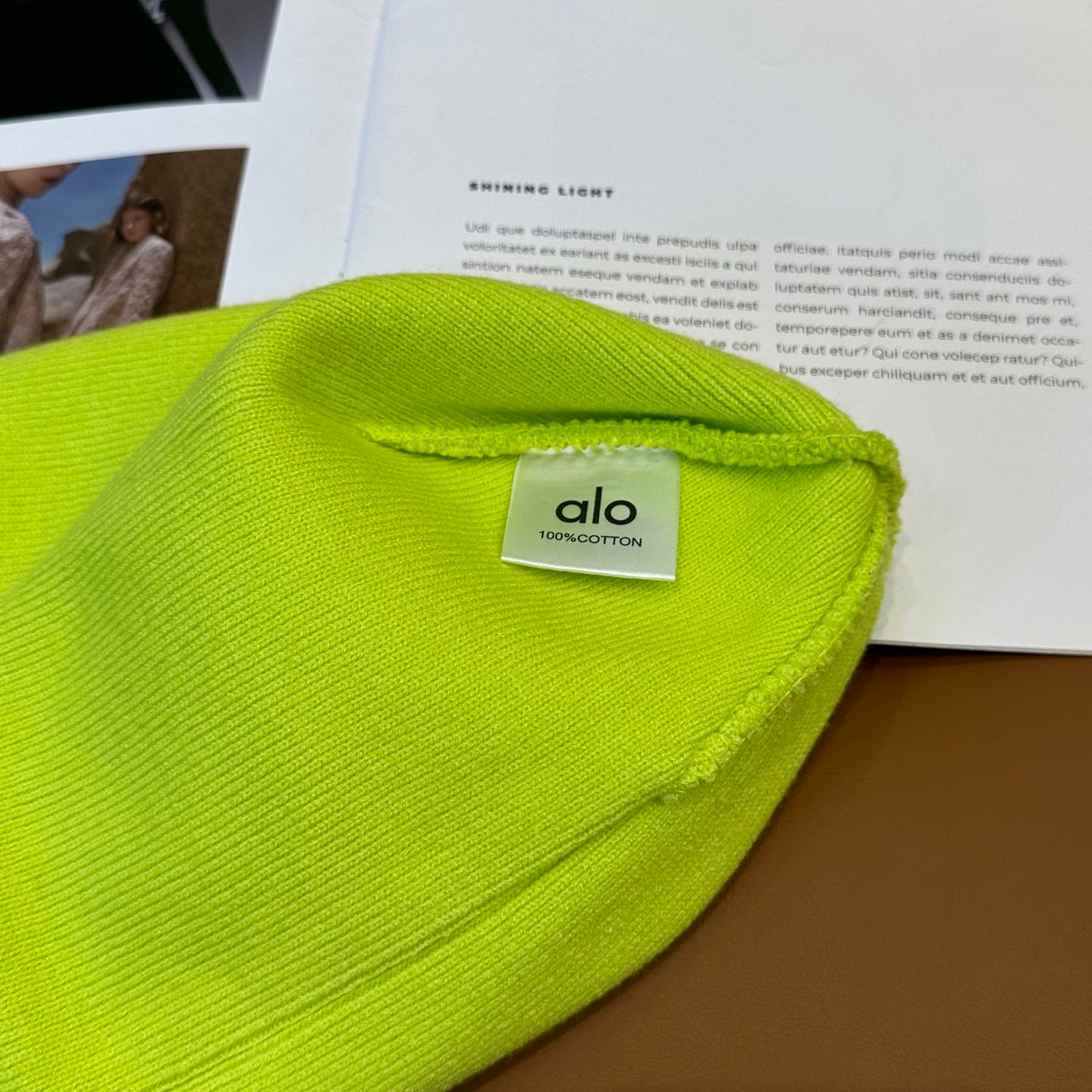Neon Knit Beanie