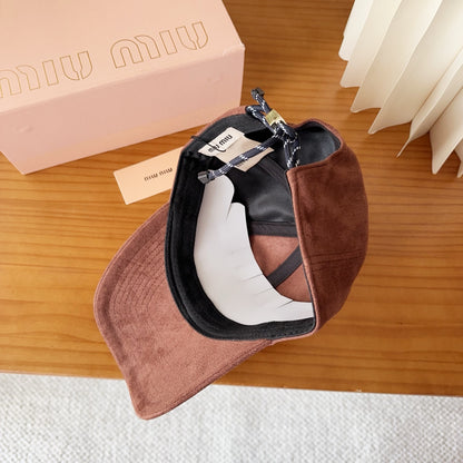 M/M Baseball Cap with Logo Embroidery