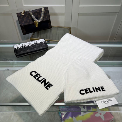 CL 2-Piece Set Beanie and Scarf