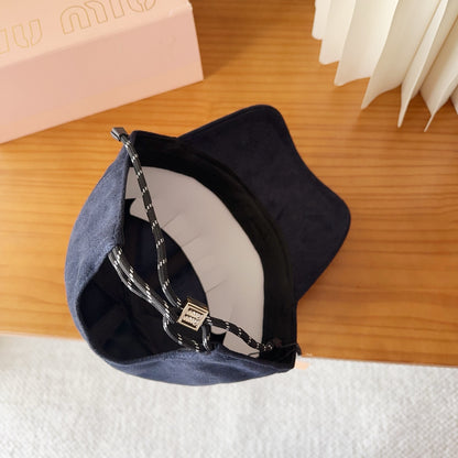 M/M Baseball Cap with Logo Embroidery