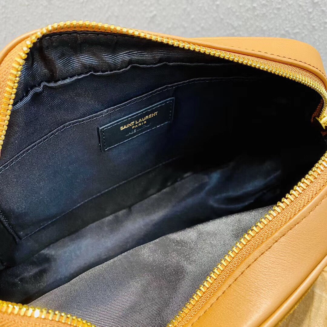 Lou Camera Bag Small Suede and Leather