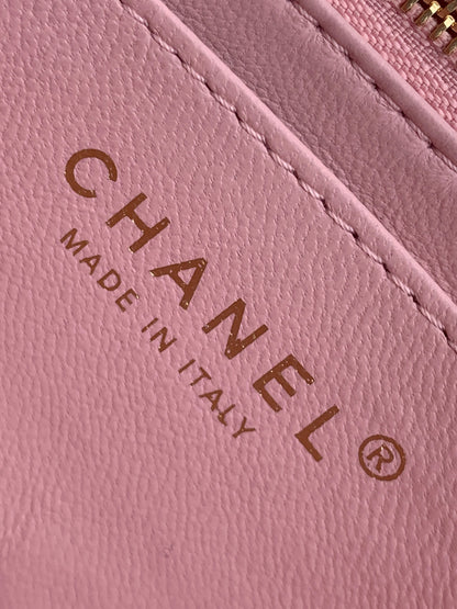 CC Mini Rectangular Flap Bag Petal Pink