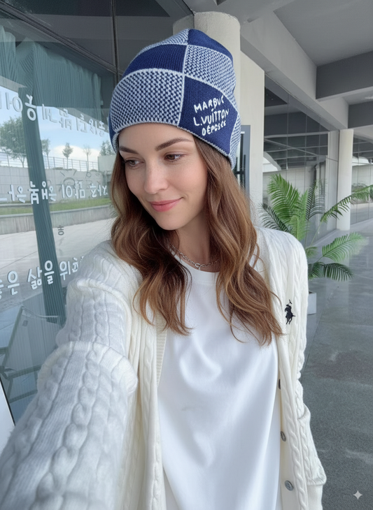 L/V Knit Beanie