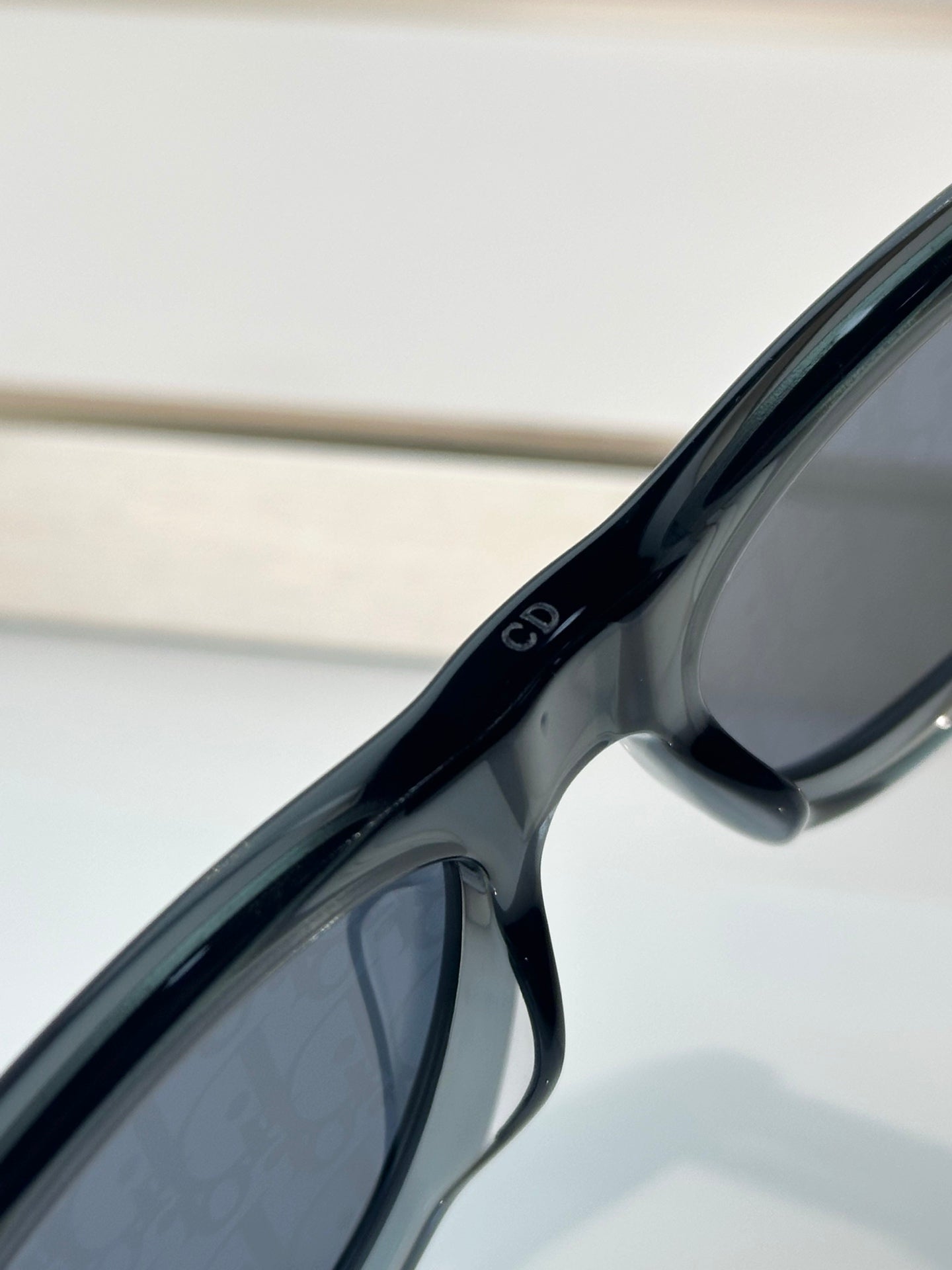 Premium Black Square Sunglasses