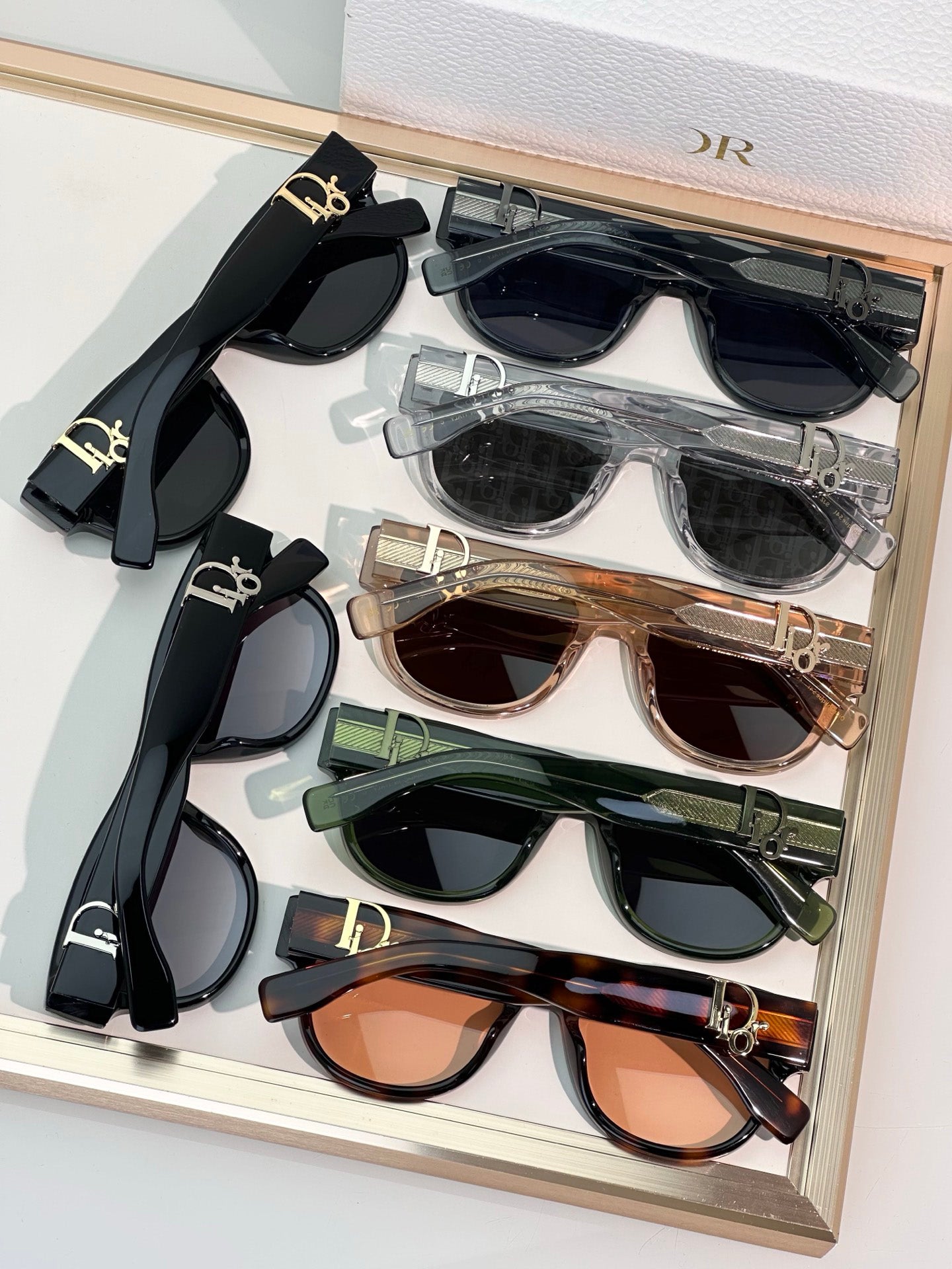 Premium Black Square Sunglasses