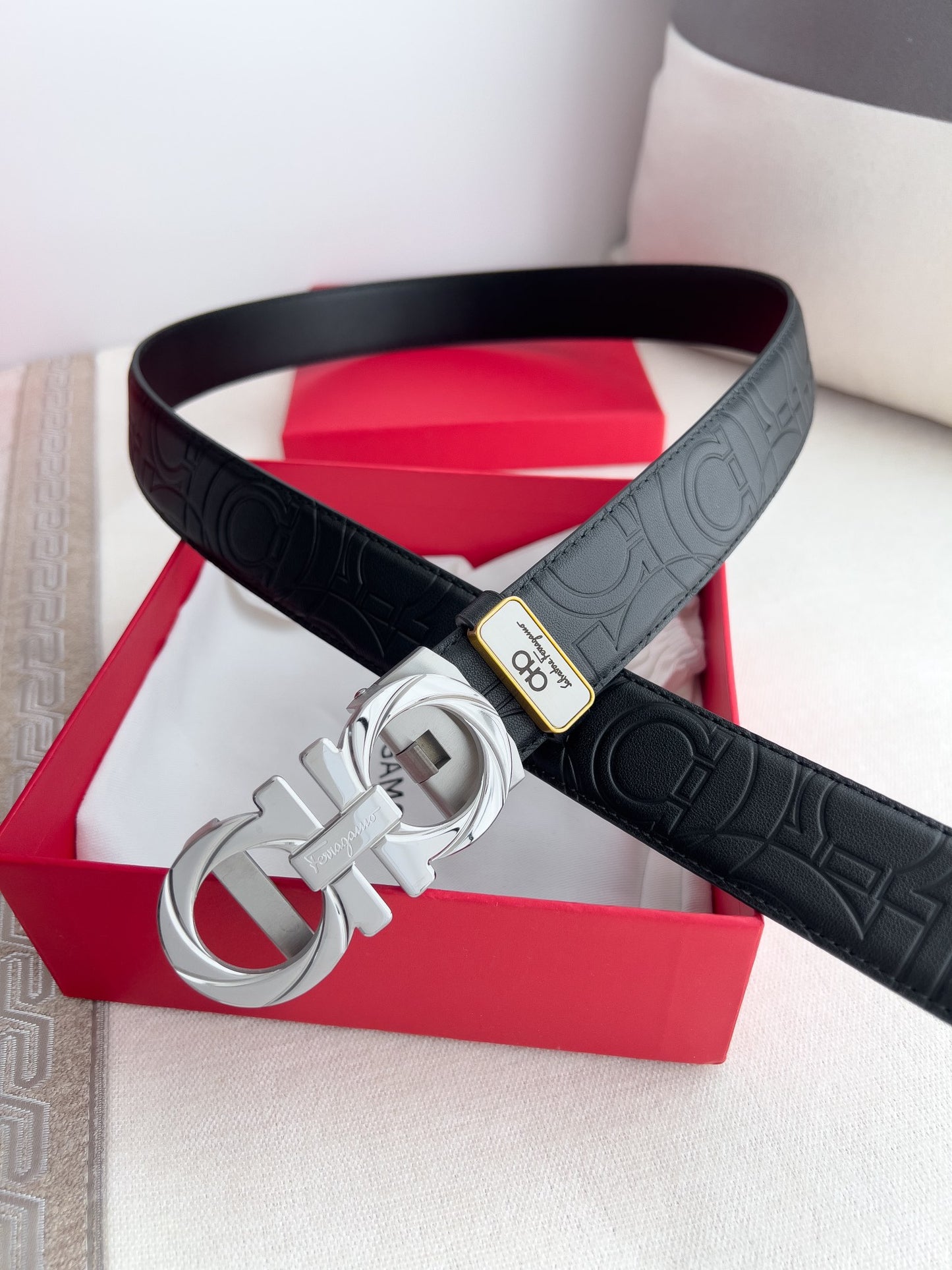 Premium Leather Belts Designer Style width 3.5cm