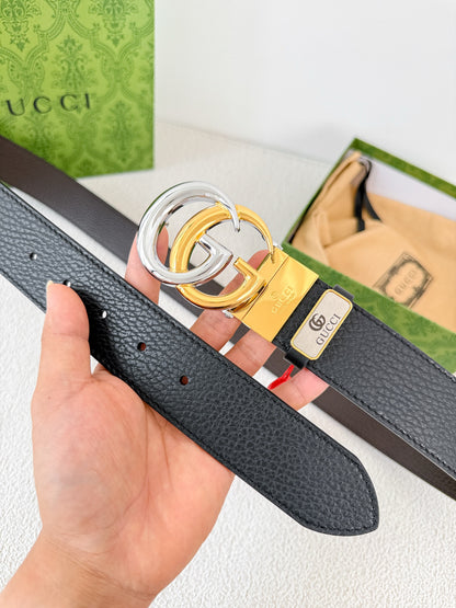 Premium leather belt width 3.8cm