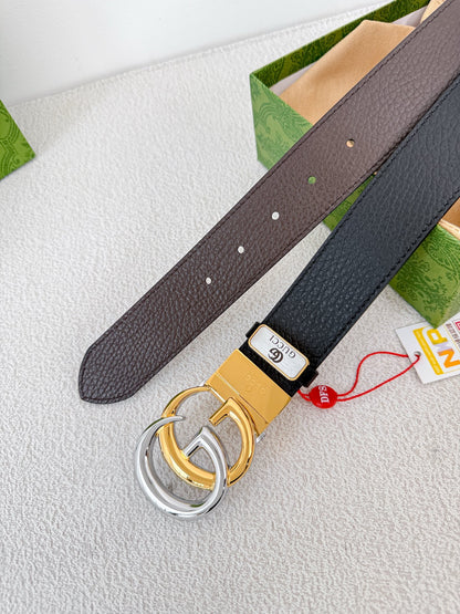 Premium leather belt width 3.8cm