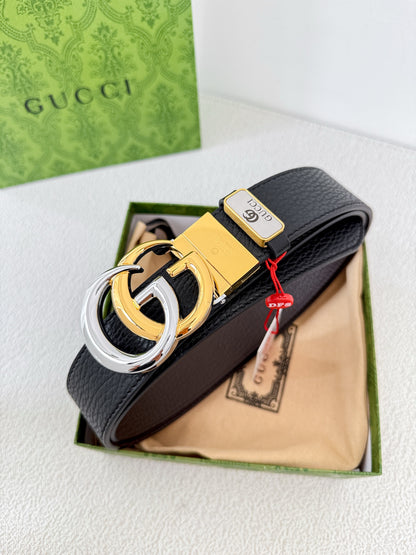 Premium leather belt width 3.8cm