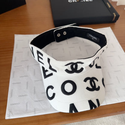 Graphic Print Adjustable Sun Visor Hat