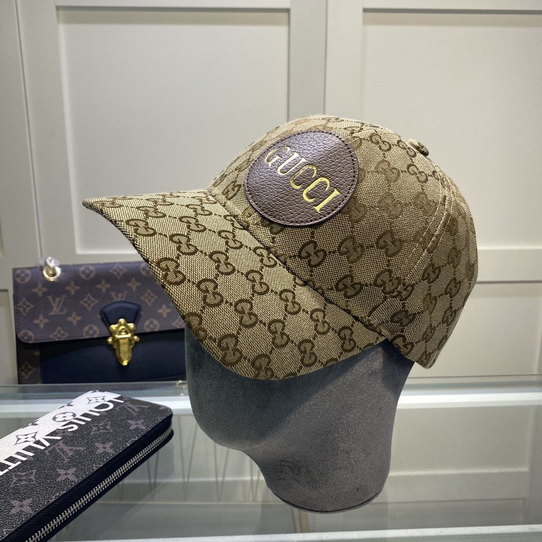 Vintage Monogram Baseball Cap