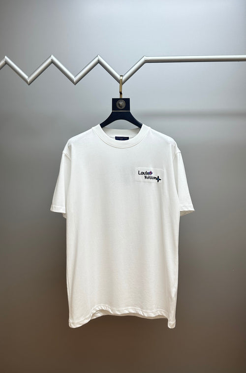Embroidered Graphic Short Sleeve T-Shirt