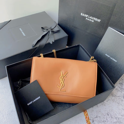 Reversible Dual-Sided Chain Shoulder Bag