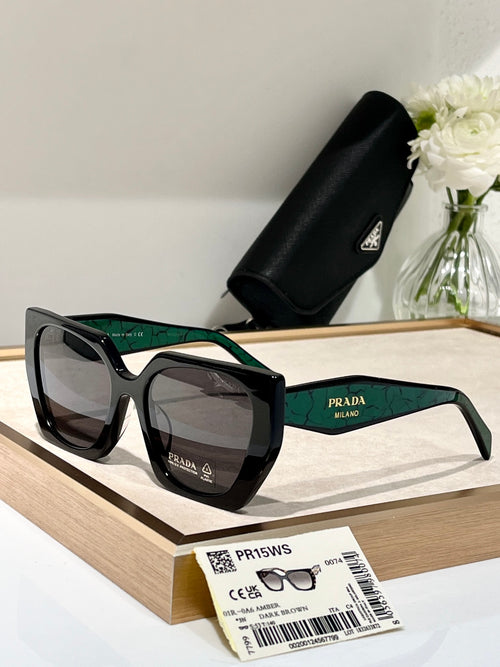 Oversized Square Acetate Sunglasses