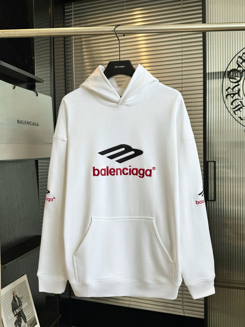Logo Print Oversized Hoodie