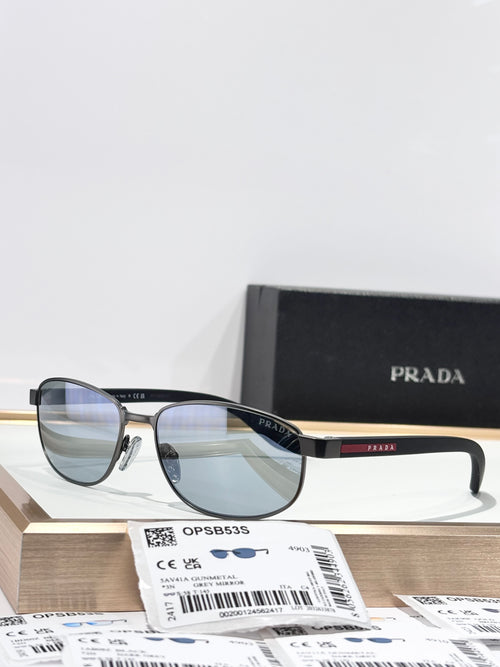 Men's Rectangular Polarized Sunglasses
