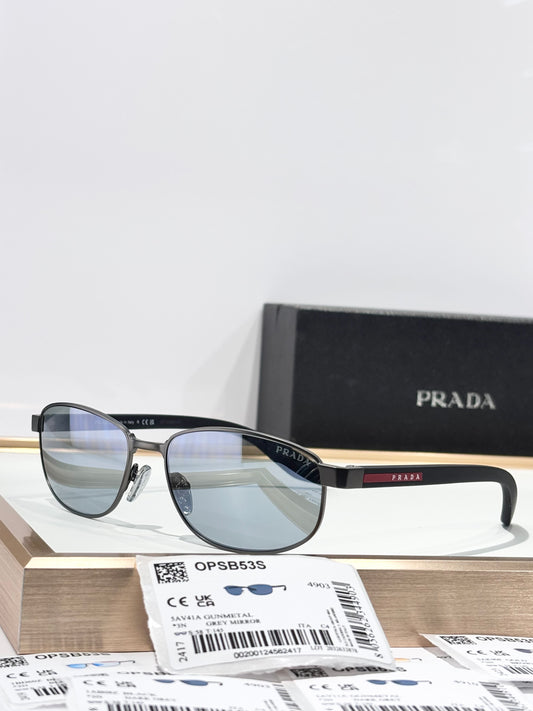 Men's Rectangular Polarized Sunglasses