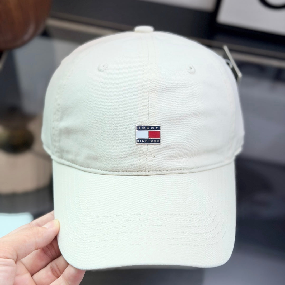 Unisex Cotton Baseball Cap with Adjustable Strap