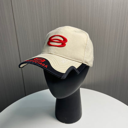 Distressed Embroidered Baseball Cap