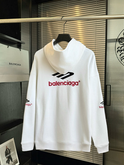 Logo Print Oversized Hoodie