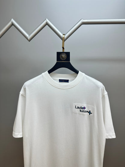 Embroidered Graphic Short Sleeve T-Shirt