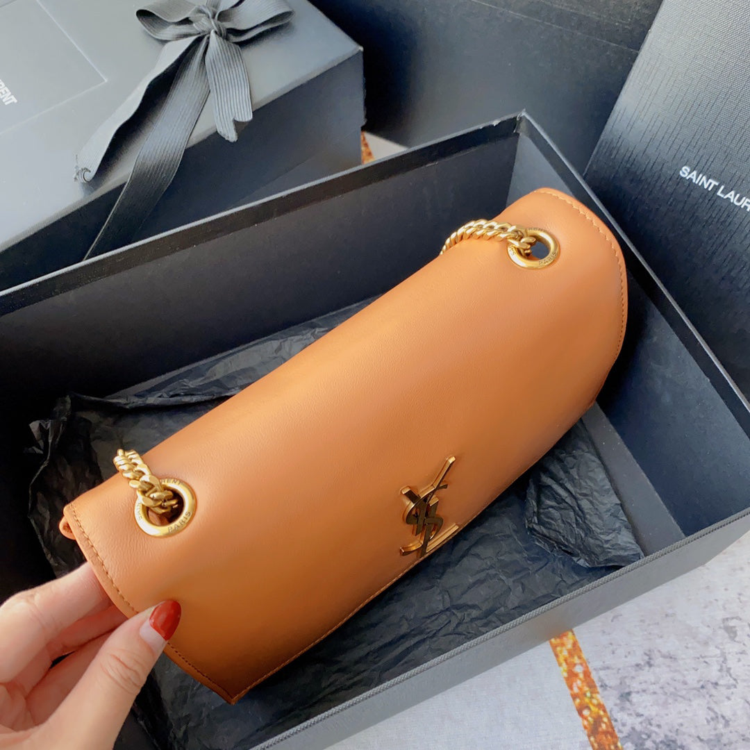 Reversible Dual-Sided Chain Shoulder Bag