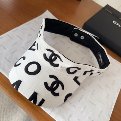 Graphic Print Adjustable Sun Visor Hat