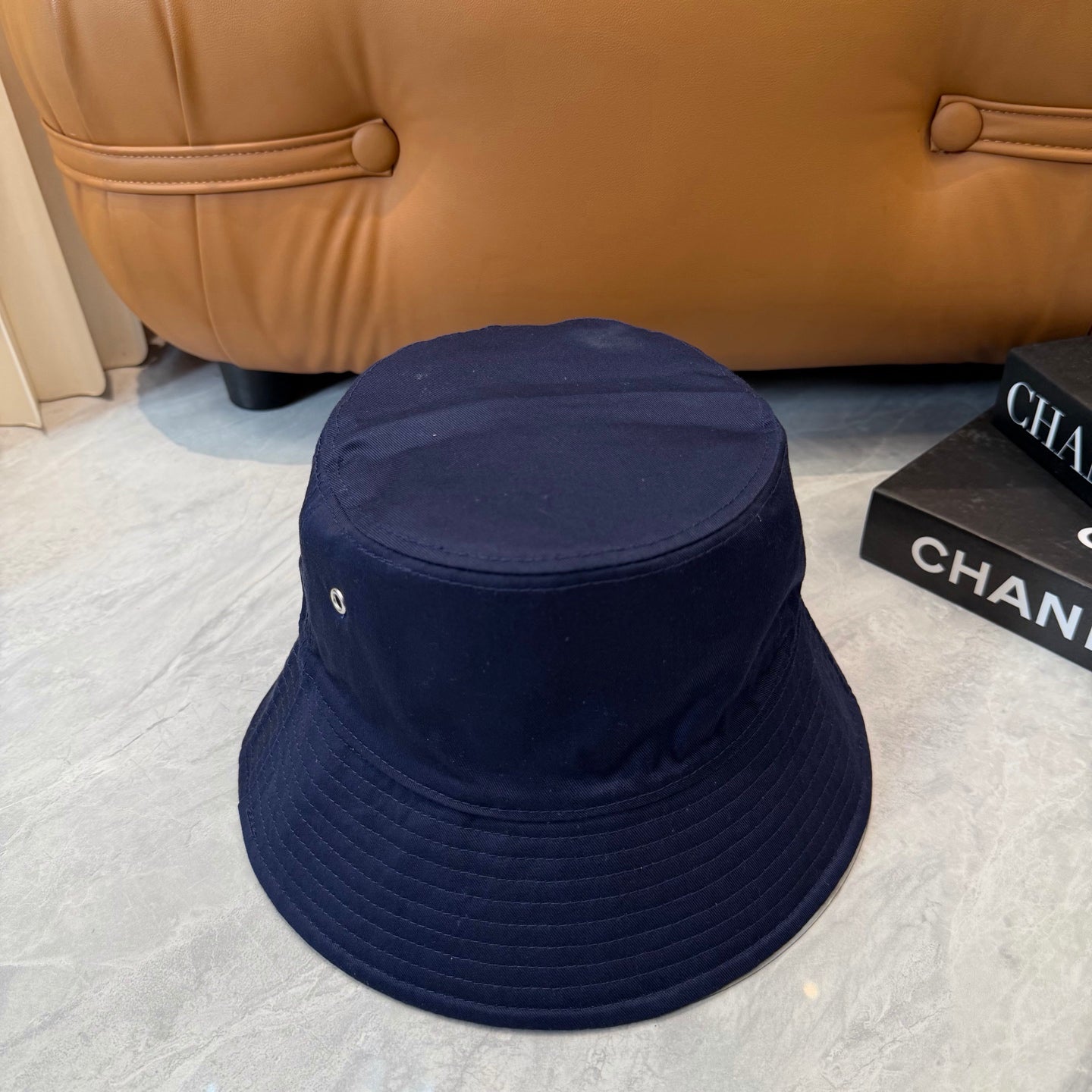 Reversible Navy Bucket Hat