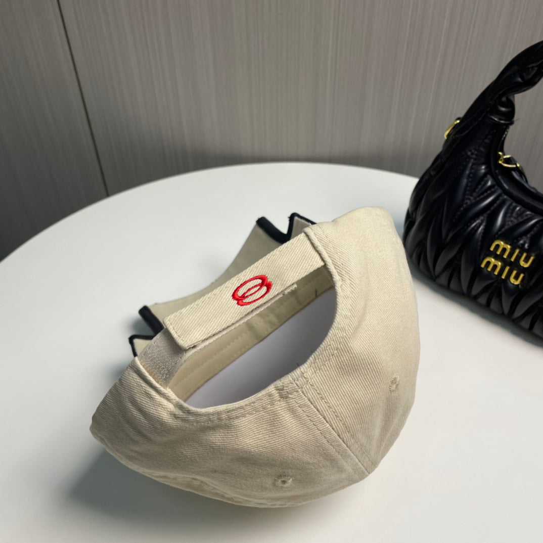 Distressed Embroidered Baseball Cap