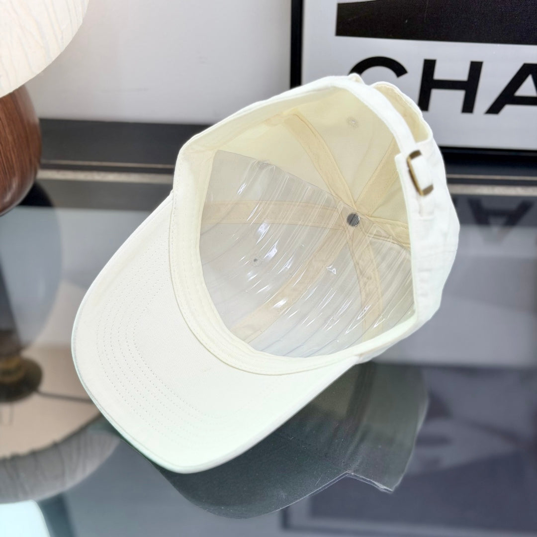 Unisex Cotton Baseball Cap with Adjustable Strap