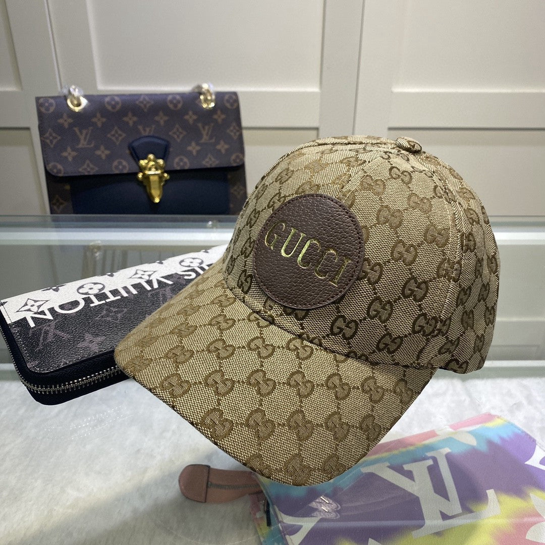 Vintage Monogram Baseball Cap